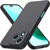 Byvuwiay Cover per Honor 400 Lite, Morbida Silicone Liquida TPU Protettivo Ultra Slim Custodia Antiurto, Custodia Compatibile con Honor 400 Lite - Nero
