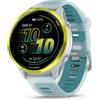 Garmin-Italia Garmin Forerunner 570 Amp Yellow 47mm con cinturino Whitestone/Turquoise 010-02971-01