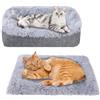 Tel Charme * Cuccia per gatti in peluche, morbida cuccia per gatti, lavabile 2 in 1, in peluche, cuccia per gatti e cani di piccola taglia, 51 x 61 cm