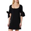 Pinko VERDICCHIO Abito Crepe Stretch Vestito Casual, Z99_Nero Limousine, 44 Donna