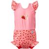 Splash About Costume da Bagno Happy Nappy con Volant, Lilac Spring, 2-3 Anni