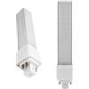 QLEE G24q 4pin lampadina Retrofit GX24Q LED PL-C Lampada da incasso di ricambio convenzionale 18W 4P G24Q-2 Gx24Q-3 G24Q-1 1400 Lm 314° RotateG24Q Lampadina da bagno verde 6000k 2 Pack Bypass Ballast