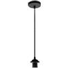 Zarivy Telaio sospeso disco nero E27 10 x 10 cm, ideale per l'illuminazione di ambienti e decorazione di spazi.