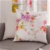 PETTI Artigiani Italiani - Coppia di Federe Cuscino 60x60 cm in Microfibra, Cuscini Arredo Camera da Letto, Divano, Salotto, Set 2 Fodere Copricuscino, Federa Spring Bianco, 100% Made in Italy