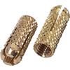 SKIR'CO Set di 100 tasselli in ottone M6 x 22 mm, manicotto per bullone, tasselli a espansione da muro, ancoraggio in calcestruzzo per muratura