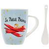 ENESCO DISNEY ENESCO Tazza con cucchiaio Avion - Il Piccolo Principe H13 x L11 x P11 cm