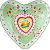 Baci Milano Cuore Piccolo in Porcellana - Mamma Mia 9.5X9.5X4