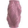 Enzo De Gasperi Edg Enzo De Gasperi Vaso Brezza H. 35x20x18 cm.rosa antico