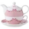 L'ARTE DI NACCHI TEA FOR ONE CON FIOCCO ROSA