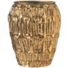 L'arte di nacchi vaso in ferro oro 33X42
