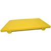 MCM service Tagliere in Polietilene Giallo 60 x 40 Spessore 3 - cm Professionale con Fermi