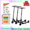 RCB(运输工具) Scooter elettrico RCB per bambini dai 6 anni in su, scooter elettrico per bambini R15, velocità massima 20 KM/H, fila 16KM, 3 altezze regolabili, regali per adolescenti - Black-Red