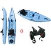 Rainbow Canoa Rigida Funny Fishing Deluxe + carrellino RAINBOW