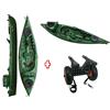 Rainbow Canoa Rigida Easy Expedition Fishing + carrellino RAINBOW