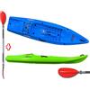 Rainbow Canoa Rigida Funny Base Fishing + pagaia fissa RAINBOW