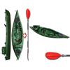 Rainbow Canoa Rigida Easy Expedition Fishing c/Bidone + pagaia fissa RAINBOW