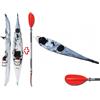 Rainbow Canoa Rigida Vulcano 4.25 Expedition Fishing + pagaia fissa RAINBOW