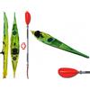 Rainbow Canoa Rigida Vulcano 4.60 Expedition Fishing + pagaia fissa RAINBOW