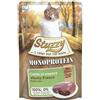 Stuzzy Monoprotein Cotti al Vapore Cibo Umido per Gatti - Vitello - 20x85 gr