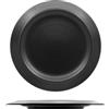 ARIANE FINE PORCELAIN Kama nero matt piatto piano cm 21 allumina (minimo 12 pezzi)