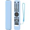 Generic Custodia protettiva in silicone per telecomando TCL RC716/RC833 GUB1 (blu luminoso)
