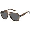 POLAROID PLD 6193/S Occhiali, Marrone, 57 Unisex Adulto