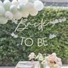 Ginger Ray Striscione con scritta Bride to Be, ghirlanda di bandierine per addio al nubilato, decorazione da appendere, 1,5 m