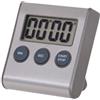 Unity Timer da cucina, argento, 7 cm x 6 cm x 2 cm