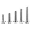 Hilitand 10 pz M6 In Acciaio Inox SS304 Viti A Flangia Esagonale Viti a Testa Rondella Tappo di Fissaggio Bulloni A Testa Esagonale Flangia Viti Esagonali(M6*35), Accessori per auto