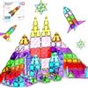 PicassoTiles 30 pezzi Blocchi magnetici Dimensioni da viaggio della serie Mini diamante Set di giocattoli da costruzione magnetici in movimento Kit didattico STEM Playset Educativo Cervello Bambino