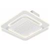 Osram Lampada ventilatore da soffitto osram grill square con griglia quadrata bianco 55w