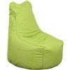 Pouf poltrona sacco layla verde 65x65x95 cm