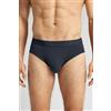 Intimissimi Slip Cotone Con Elastico A Vista Blu