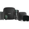 Ajax Kit antifurto wireless Nero HUB2 PLUS GSM(4G) + SENSORE + CONTATTO + SIRENA - 38175 - 20504
