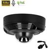 Ajax Telecamera IP Mini Dome 5Mp PoE Nero 3K - DomeCam Mini 76019 (2.8mm) D