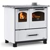 Nordica FAMILY 4,5 Cucina a legna aria calda convezione naturale 7,5 kw bianco - rivestimento in acciaio porcellanato (7014003)