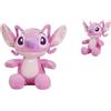 Simba - Plush originale Disney Angel, 6315870141X06, +0 mesi, dimensioni 30 cm, morbido peluche, Lilo & Stitch, licenza ufficiale Disney