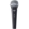 Shure Microfono a filo SV SERIES Black e Silver SV100A 4,5m