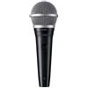 Shure Microfono a filo PG ALTA Xlr Black e Silver PGA48 4,5m