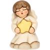 THUN - Angelo sonnellino - Dolci Sogni - ceramica - Collezione Angeli - 4.5 x 4.1 x 7.1 cm
