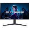 acer Predator X27U X1 Gaming Monitor 26,5 pollici (schermo 69 cm) WQHD, Quantum Dot OLED, 240 Hz, 0,03 ms(GTG), DP 1.4, 2 HDMI 2.1, regolabile in altezza, FreeSync Premium Pro