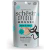 Schesir Special Mousse Cibo Umido per Gatti - 12x70 gr - Salmone con Pollo - SKIN & COAT