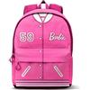 KARACTERMANIA Barbie Varsity-Zaino HS FAN 2.2, Rosa, 31 x 44 cm, Capacità 24 L