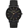 Nixon Orologio Unisex Digitale al Quarzo con Cinturino in Pelle - A1058-1031-00