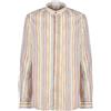 Alley Docks 963 Camicia Coreana Alley Docks Cotone Rigato Multicolor