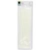 PRENDELUZ Borsa da 50 fascette bianche da 7,6 x 550 mm, 100% nylon 66, resistenti e durevoli per il fissaggio e l'organizzazione di cavi e oggetti.