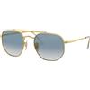 Ray-Ban 0rb3648 001/3f 54 Occhiali da Sole, Oro (Gold/Clear Gradient Blue), Taglia Unica Unisex-Adulto