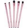 Glov Pennelli Trucco Occhi Professionali Pennello Piatto per Ombretto Set Completo 5 Morbidi Make up Occhi Morbidi Vegan e Cruelty-free per Sfumature e Applicazione Precisa Ogni Look