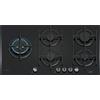NEFF T29RHS4S0 Piano cottura a gas, 90 cm, Vetro temprato, Nero