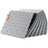 VEVOR Piastrelle per Garage ad Incastro, Confezione da 25, Piastrelle per Pavimentazione Garage in PP, 305 x 305 x 13,4 mm, Texture Antiscivolo su Entrambi i Lati, per Garage, Officine di Riparazione